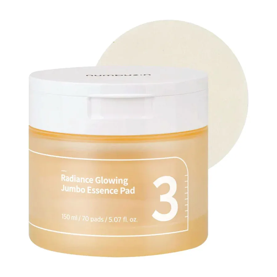 Numbuzin No.3 Radiance Glowing Jumbo Essence Pad